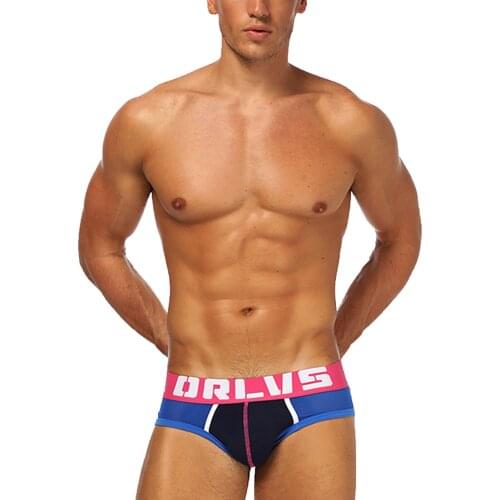 Cuecas Masculinas Mens Underware Bikini Sexy Underwear Men Brief Solid Color Breathable Mesh Lingerie Men Briefs трусы мужские