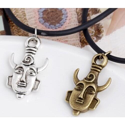 New Hot Sale 3 Color Angel Wicca Dean Winchester Jensen Ackles Supernatural Amulet Pendant Movie Buddha Head Men Necklace Gifts
