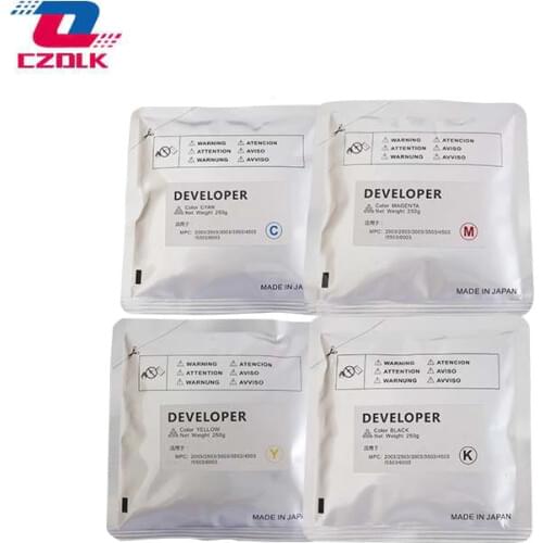 New compatible Mpc 3003 Developer for Ricoh MPC2003 MPC2503 MPC3003 MPC3503 MPC5503 MPC6003 Mpc2011sp 4pcs/set 250g/pc