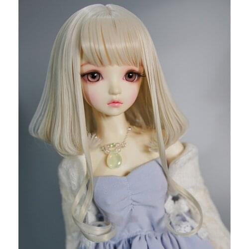 New Arrival Top Quality 1/3 1/4 Bjd Wig High Temperature Lovely Hair SD DD MDD For Doll