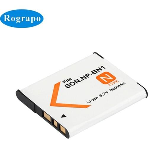 New 900mAh NP-BN1 NP BN1 Camera Battery For Sony DSC-TX7 TX66 DSC-W370 W380 W390 DSC-W310 W330 W350 Accumulator