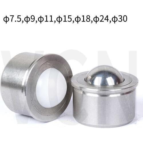 BCHA BCHAJ BCHJJ Press Fit Ball Rollers ,Plunger Ball Rollers,Conveyors & Material Handling,7.5 9 11 15 18 24 30