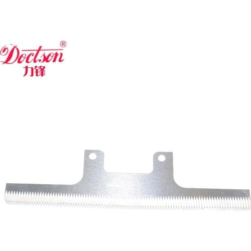Slitting sawtooth blade for sealing machine,vertical packing machine parts toothed cutter knife Cling Film Packing Knife Blade