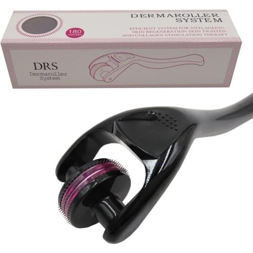 DRS 180 needles Micro Needle Derma Roller Mezoroller Microneedle Skin Care Treatment Microdermabrasion MesoRollor Agulha Mento