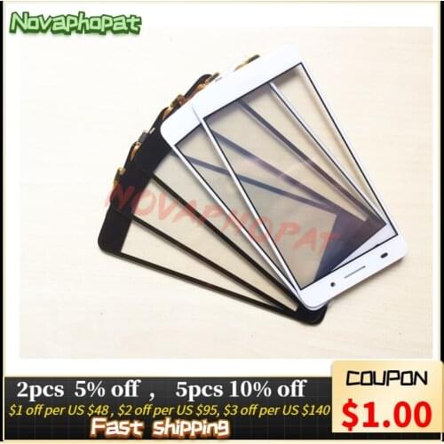 Black Sensor For Huawei P20 lite / Y9 Y5 2018 2019 / Y6ii / Honor 8A 8S 7A 5.45inch Touch Screen Digitizer Glass Panel 10pcs/lot