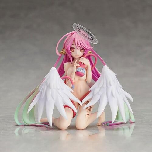 Anime NO GAME NO LIFE Jibril Fairy Shampoo Ver. PVC Action Figure Japanese Anime Sexy Figure Model Toys Collection Doll Gift