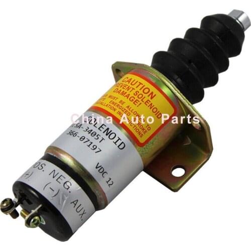 Fuel Shutdown Solenoid replace For Lister Petter 366-07197 SA-3405T