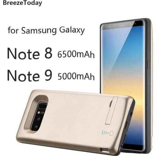 Battery Charger Case Charging Power Case Battery Case 5000 6500mAh For Samsung Galaxy Note 8 Note 9 Power Bank