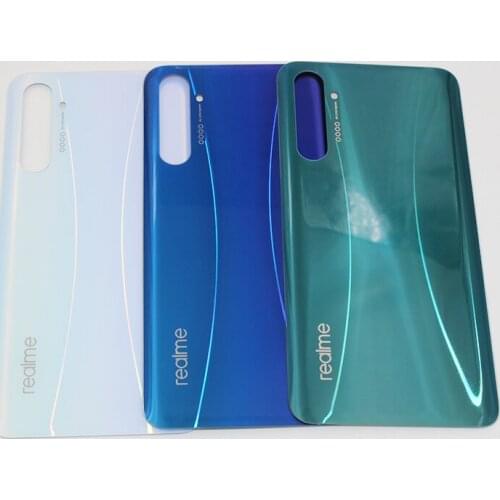High Quality Original For Oppo Realme X2 Back Battery Cover Door Housing Case Rear Glass Camera Lens Parts Replacement 6.4inch