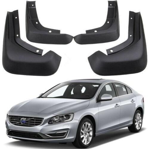 High Quality Front Rear Car Mud Flaps For 2010-2016 Volvo S60 Splash Guard Fender s60 2011 2012 2013 2014 2015 mudflap mudguard