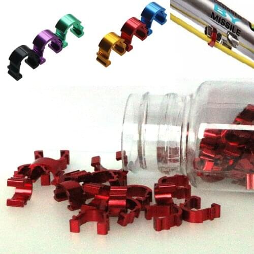 10 pcs Aluminium Alloy Cycling Bike C Buckles Brake Cable Guides Clips Bicycles Gear Shift Line Wire Housing Hose Guides Clamps
