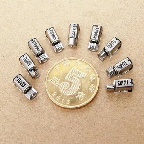 100 pcs/Lot Micro Rotor Vibration Motor DC1.5V - 3 V Cell Phone Vibration Motor