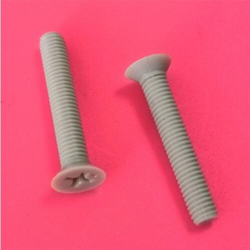 2pcs M4 Peek Flat Head Phillips Screw Countersunk Head bolts High Quality Household Decorative Screws 6mm-25mm Length
