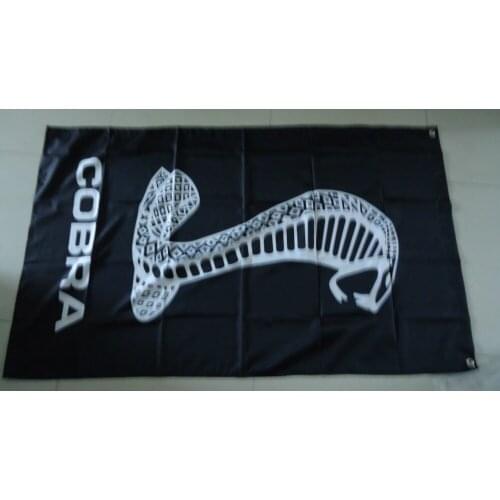 For COBRA car flag, for COBRA banner,90X150CM size,100% polyster