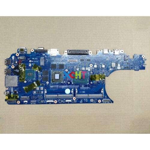 For Dell E5570 0D152 00D152 CN-00D152 ADP80 LA-C841P w i7-6820HQ CPU w 216-0866020 GPU Laptop Motherboard Mainboard Tested