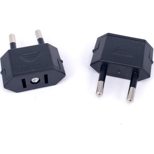 EU Travel Power Adapter American China US To EU Euro European Type C Plug electric Adapter AC Electrical Socket Outlet