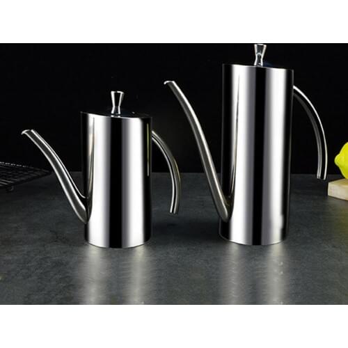 Stainless Steel Oil Jug Tank Bottle Leakproof Soy Sauce Vinegar Tank Kitchen Cookware Pot Vinegar Bottles Kitchen Tools