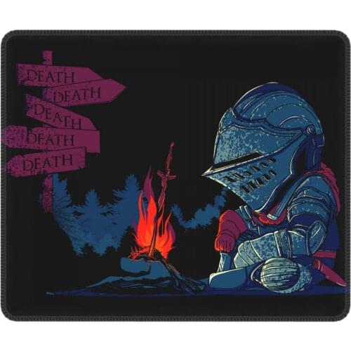 Dark Souls Dark Deathtiny Kawaii Mouse Pad Lockedge MousePad Rubber PC Table Decoration Cover