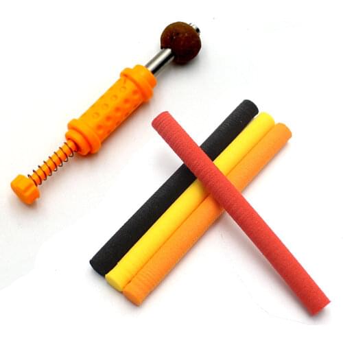 6mm Carp Fishing Tackle Kit Chod Zig Rig Foam Carp Accessories+Pellet Carp Fishing Bait Corer For Fishing Lure Punch Hole Tool