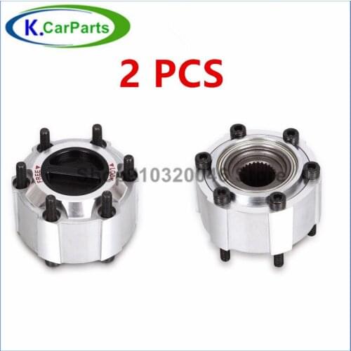 2pcs 40250-2S610 New Manual Free Wheel Locking Hub 28 Spline For Nissann Frontier Pathfinder Titan Xterra D21 1990-2004