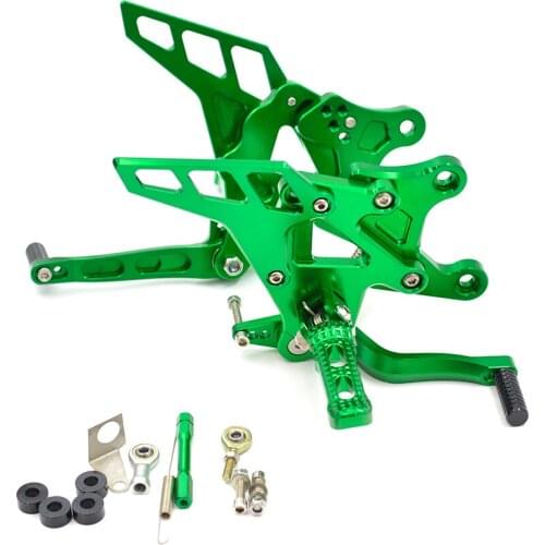 For Kawasaki Z900 2017 2018 Moto Footrest Rear Sets Adjustable Rearset Foot Pegs Z 900 17 18 Motorbike Accessories