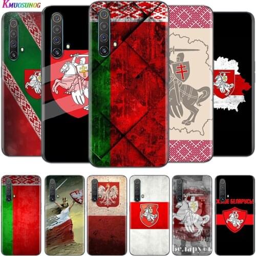 Transparent Cover Belarus flag For OPPO AX7 A1K A93 A92 A73 A72 A53S A52 A32 A31 A9 A11 A7 A5 2020 Phone Case
