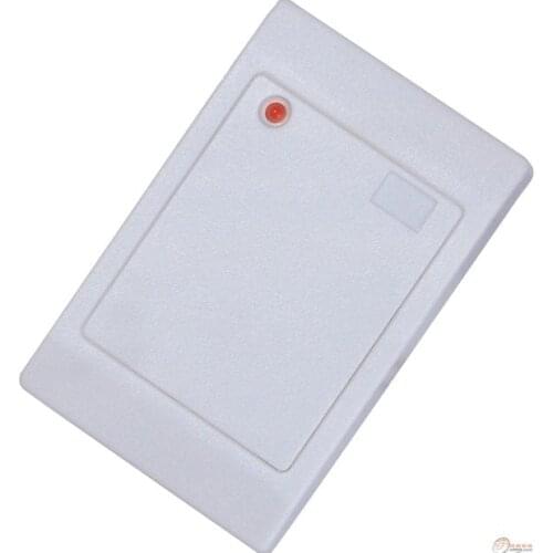 RFID card reader, EM ID reader with 125K white wiegand 26/34 output connect to Access Control sn:08A01