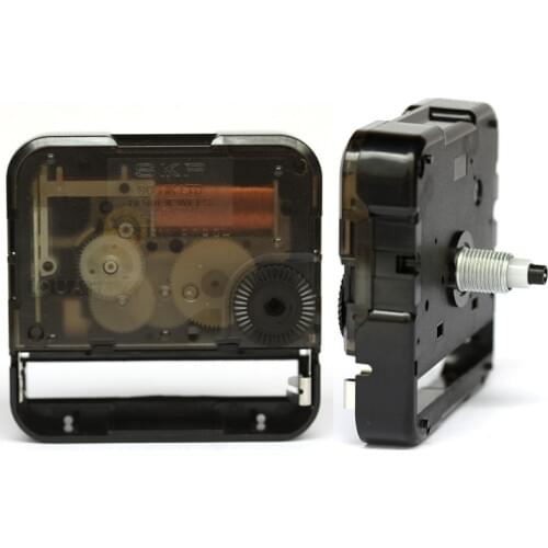 S 44808M Long Screw Asix Sweep Clock Accessory Silent Plastic Movement With Hands Quartz DIY Movement Kits Free Shipping