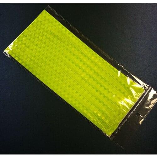 Bicycle Reflective Stickers Wheel Spokes Cycling Fluorescent Tape MTB Bike Adhesive Tape Safety Stickers Decor Bike Accessories