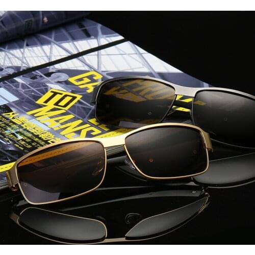 The New Fashion Men Polarized Sunglasses Brand Designer Square Male Driving Fishing Sunglass Sport Women Luxury Sun Glasses UV40