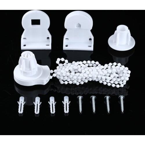 25mm Curtain Shutter Accessories Window Blind Replacement Complete Brackets Window Manual Roller Blinds