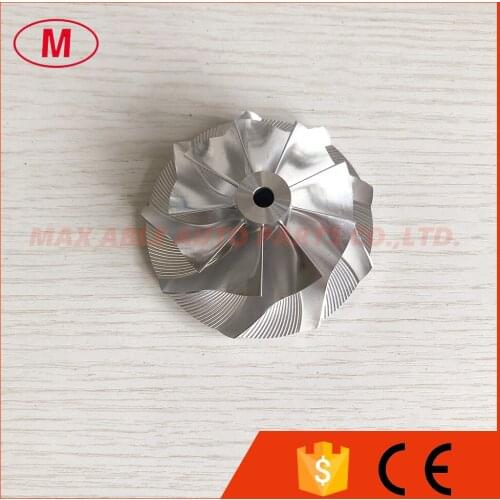 54.00/74.00mm reverse 9+0 Blades turbo aluminum 2618/milling/Billet compressor wheel