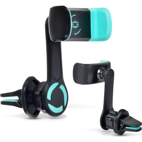 Car Phone Holder Automobiles Air Vent Mount Cell Smartphone Stand Universal 360 Degree Rotatable Mobile Phone Bracket Support