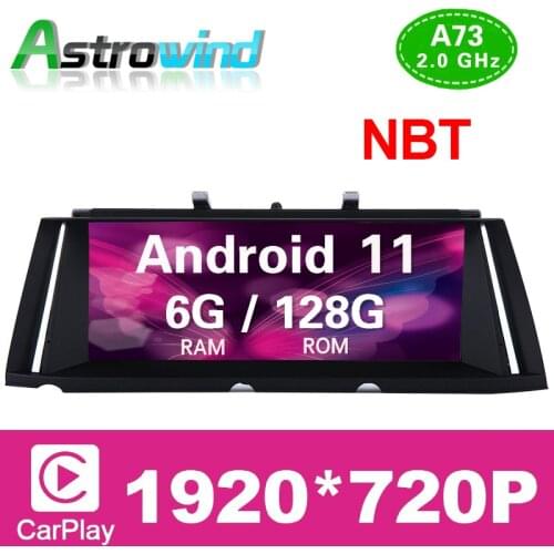 10.25 inch 128G ROM 8 Core Android 11 Car Radio GPS Navigation System Stereo Audio for BMW 7 Series F01 F02 (2013-2015) NBT