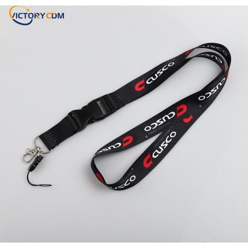 Car Styling Lanyard Keychain Keyring Mobile Phone ID Card Neck Hanging Cloth Strap