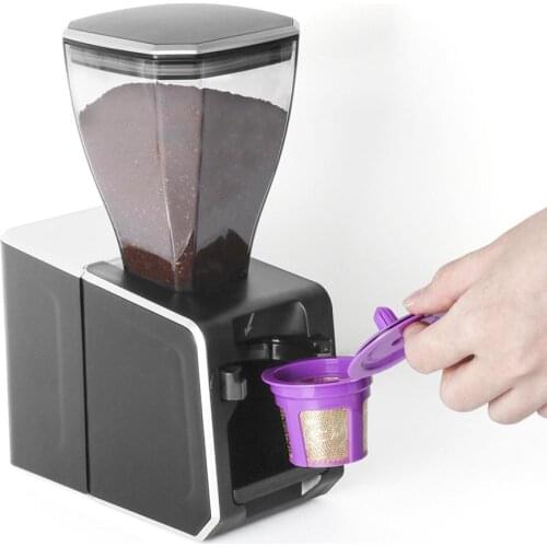Powder Storage Can Semi-automatic Coffee Filling Machine Filler for Keurig K Cup Time-saving Coffee Filling Machine