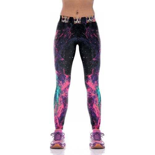 3D Printing Fast Dry Women Yoga Pants Workout Print Gym Leggings Running Fitness Training Elastic Leggings Sport Women Fitness