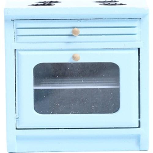 Wood Dollhouse Miniature Kitchen Furniture BJD Tiny Doll House Decor Ornament Props Accessories Birthday Gifts