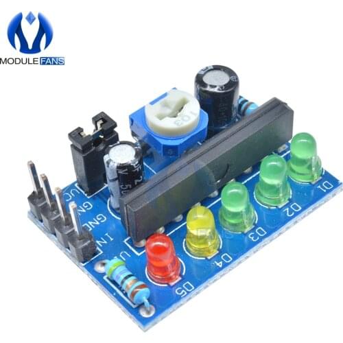 Audio Level Indicator Power Level Indicator Level Indicating Module KA2284 3.5V-12V Controller AC DC Pcb Board