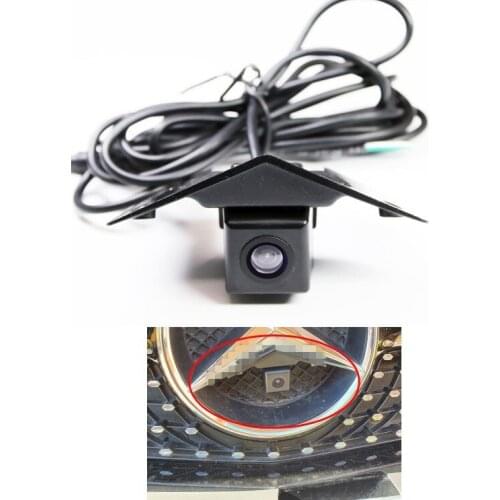CCD HD Car front view camera for benz Frontview Vehicle Camera Night Vision Waterproof Screw Parking Kit waterproof nightvision