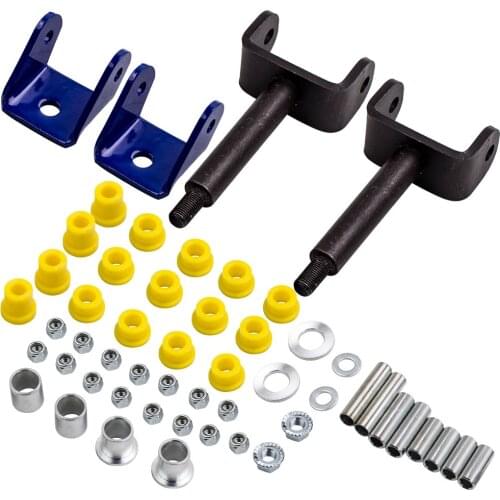 Golf Cart Front End Repair Kit Fit for Club Car DS 1993+ Golf Suspension Bushings, Sleeves, King Pin Bushing Repair Kit