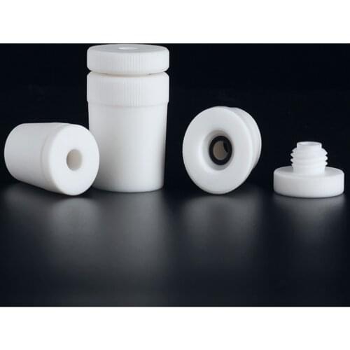 Lab PTFE plug 14/19/24/29/34/40/45/50# fit for strring rod PTFE solid stopper matching stirrer