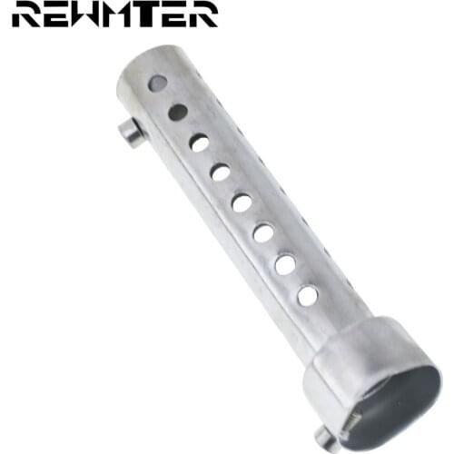 Motorcycle 35MM Exhaust Pipe Chrome Muffler Insert Baffle Exhaust Silencer For Harley Touring Dyna Street Bob FXDB Wide Glide