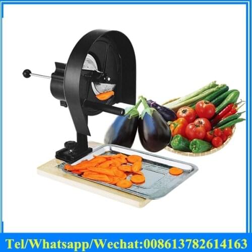 Potato slice cutting used in home manual easy to operate cucumber fruit vegetables slicer lotus root slicing cutter machine