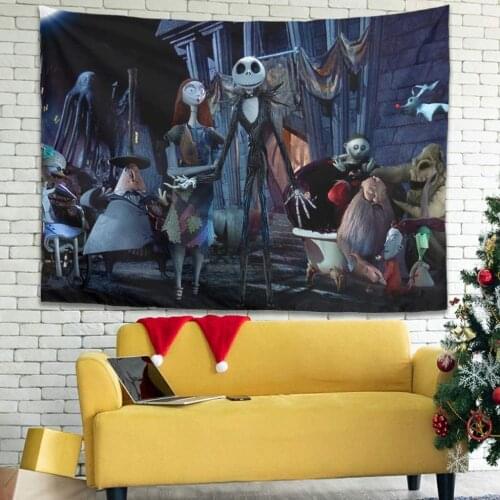 A Christmas Before Nightmare Jack New launched Wall Hanging Tapestries