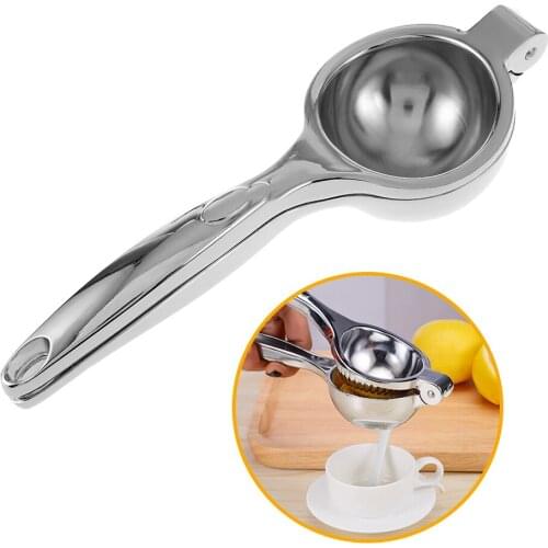 Stainless Steel Manual Hand Press Juicer Squeezer Citrus Lemon Orange Pomegranate Fruit Juice Extractor Household
