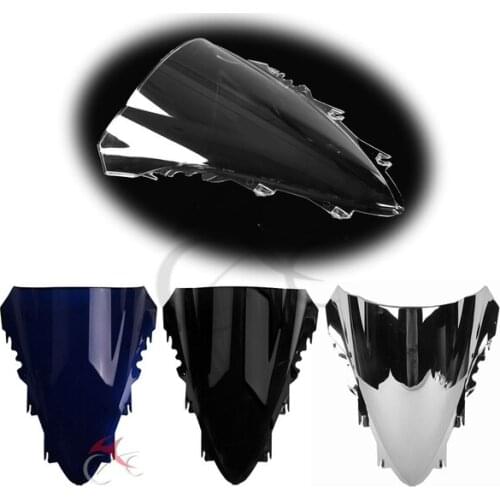New Windshield Windscreen Dual Bubble For Yamaha YZF R1 YZF-R1 2007 2008 07 08 Four Colors