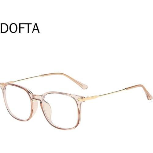 DOFTA Myopia Glasses Frame Women Vintage Ultralight TR 90 Optical Prescription Eyeglasses Frame Men Computer Glasses 5297