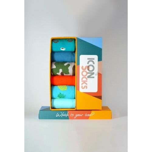 Iconsocks Unisex Moscow Socket Special Boxed Design Stockings