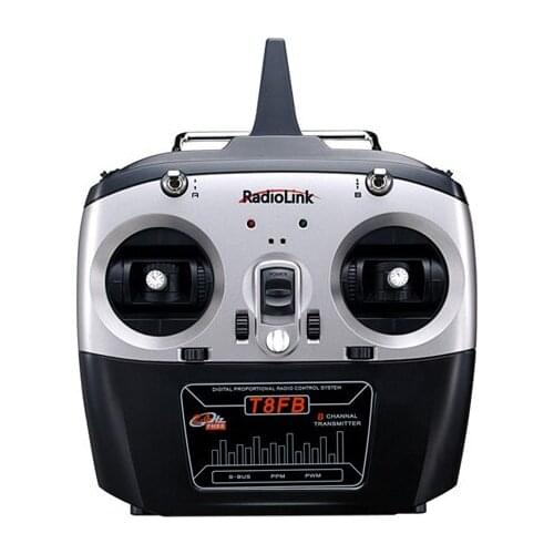 F18738/9 RadioLink T8FB 2.4GHz 8ch RC Transmitter R8EF Receiver Combo Remote Control for RC Helicopter DIY RC Quadcopter Plane